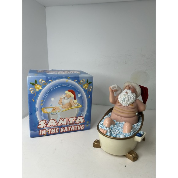 McFarlane Toys Other - Singing Santa in the Bathtub Figure‎ (with Box)
